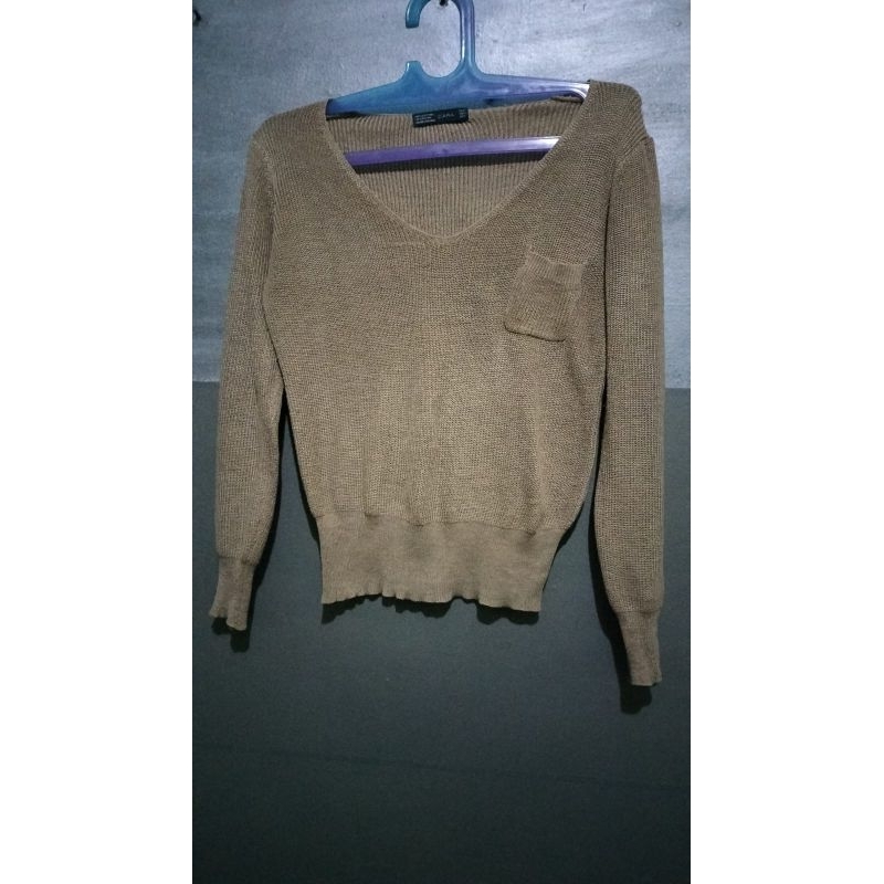 zara coksu knit rajut ori preloved bekas second