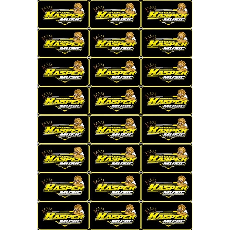 

STIKER KASPER MUSIC ISI 24 PCS BAHAN ANTI AIR(VYNIL) 1 LEMBAR UKURAN 30X45