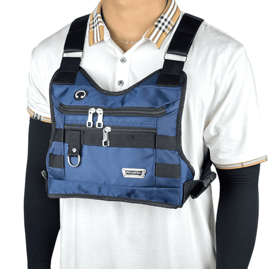 Chest Bag Tas Rompi Keren Polo Amstar Tas Dada Tas Selempang Dada Original