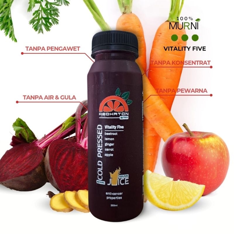 

Vitality Five - Cold Pressed Jus - Murni