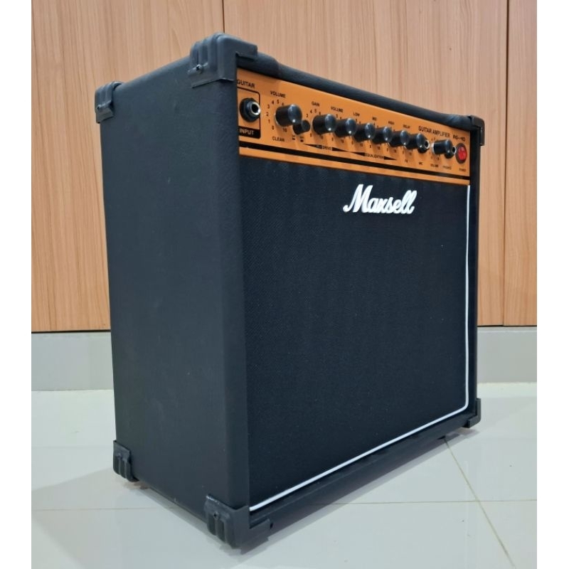 Ampli gitar 8 inc 3 input plus input mic efek distorsi delay termurah