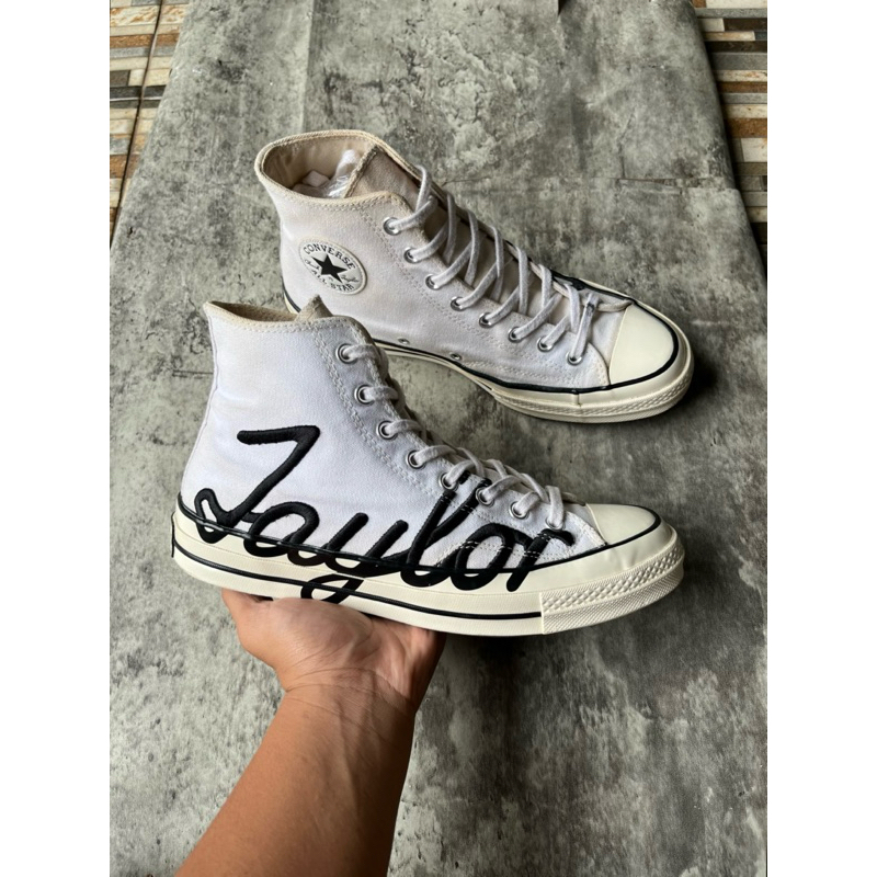 converse 70s hi signature big logo (size 42.5)