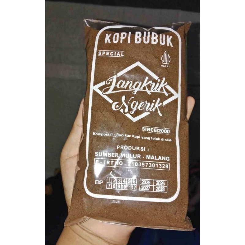 

KOPI BUBUK JANGKRIK NGERIK | 200gram | ASLI GUNUNG MALANG