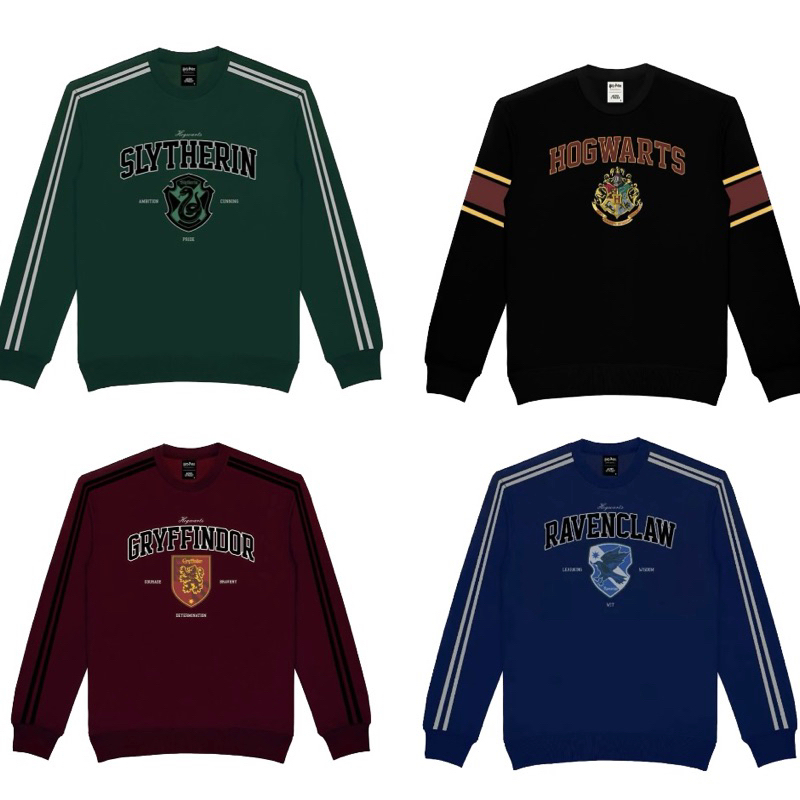 Crewneck Kaos Aerostreet x Harry Potter Apparel T-shirt / Hoodie / Crewneck Gryffindor - Hufflepuff 