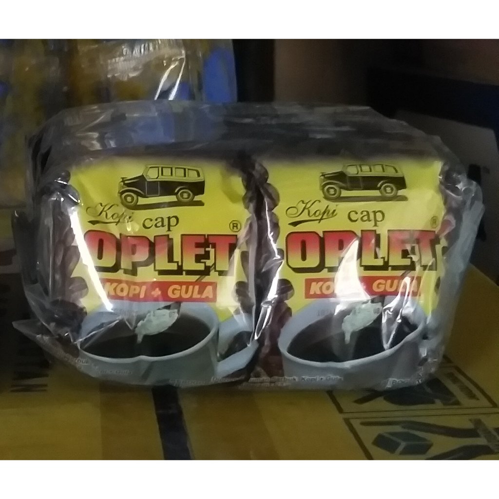 

Kopi Cap Oplet (Kopi + Gula) PAK (Isi 20 sachet x 25gr)