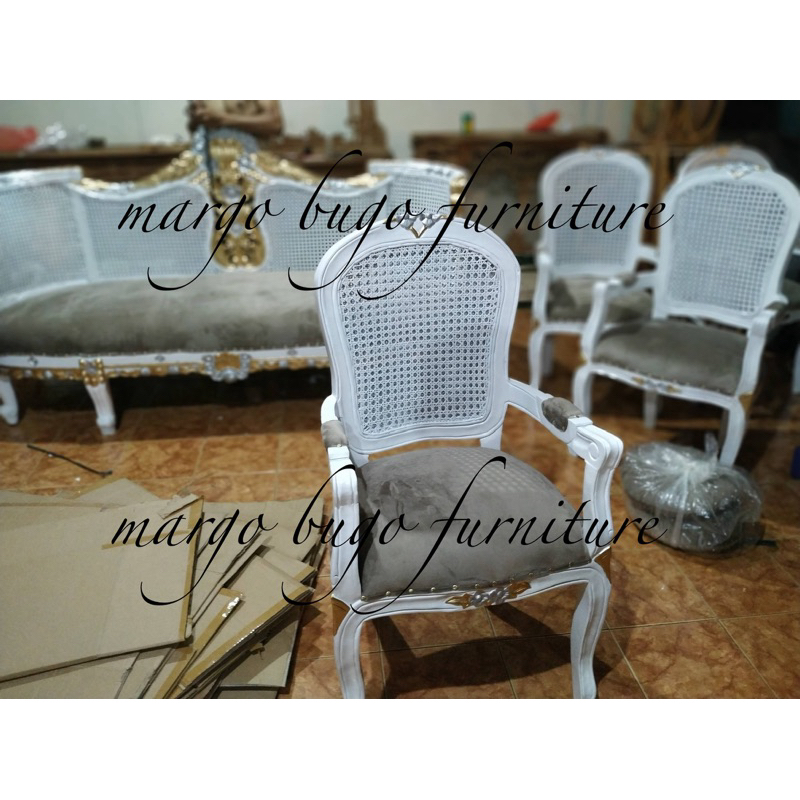 KURSI PENGANTIN ROTAN BARONG JATI / KURSI ROTAN / KURSI PELAMINAN ROTAN / KURSI ROTAN DOYOK / KURSI 