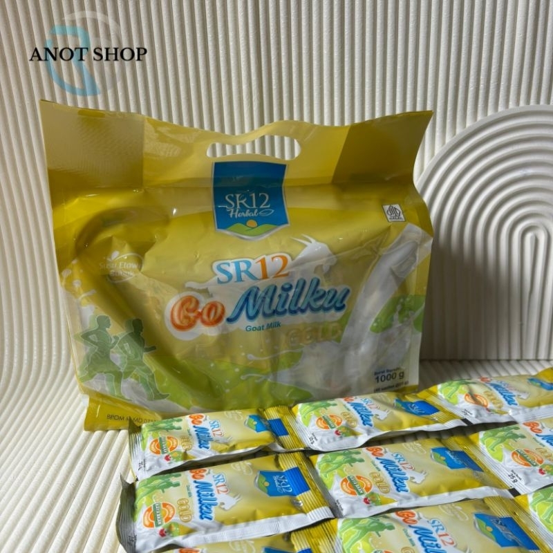 

[1BALL ISI 40PCS] Go Milku Sachet Rasa Gold - Susu Kambing Etawa Asli