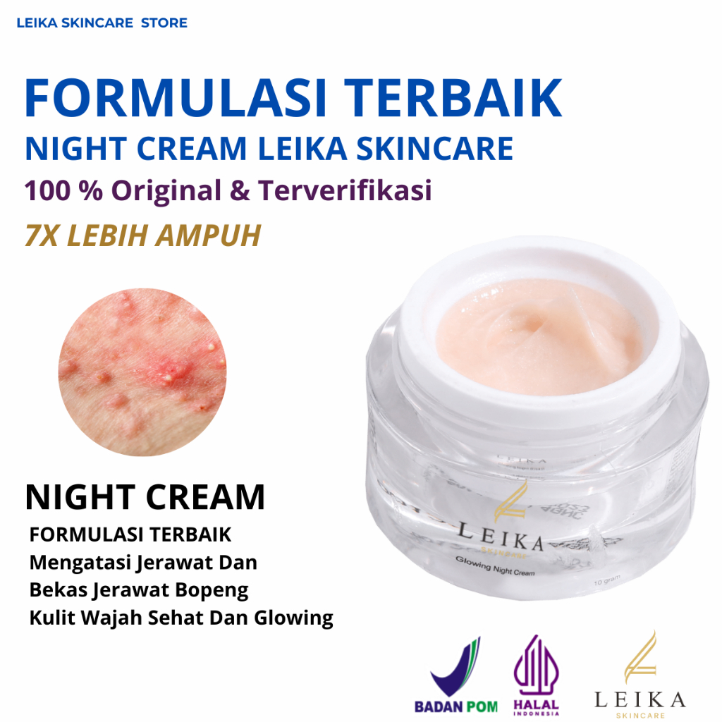 Ampuh Cream Penghilang Jerawat Batu Permanen Original Obat Jerawat dan Bekas Jerawat Bpom penghilang