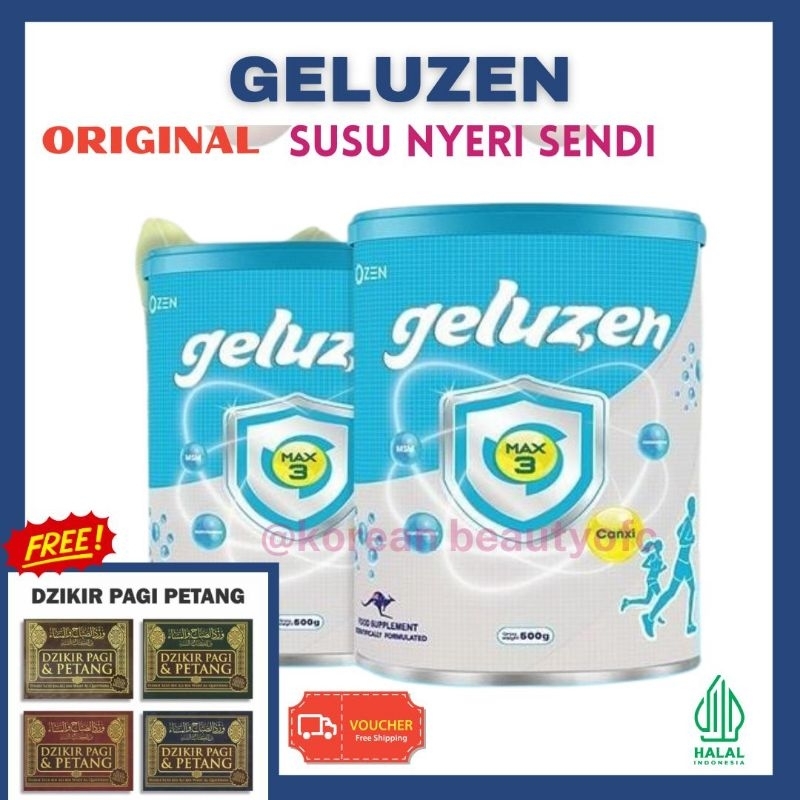 

(ORIGINAL FREE HADIAH) SUSU GELUZEN / SUSU TULANG DAN SENDI / SUSU SENDI DAN TULANG