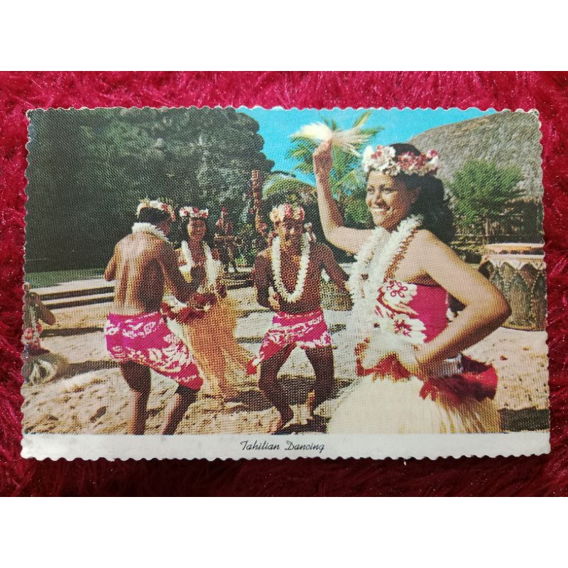 

Post Card Tahiti Penari Tahiti UN USED
