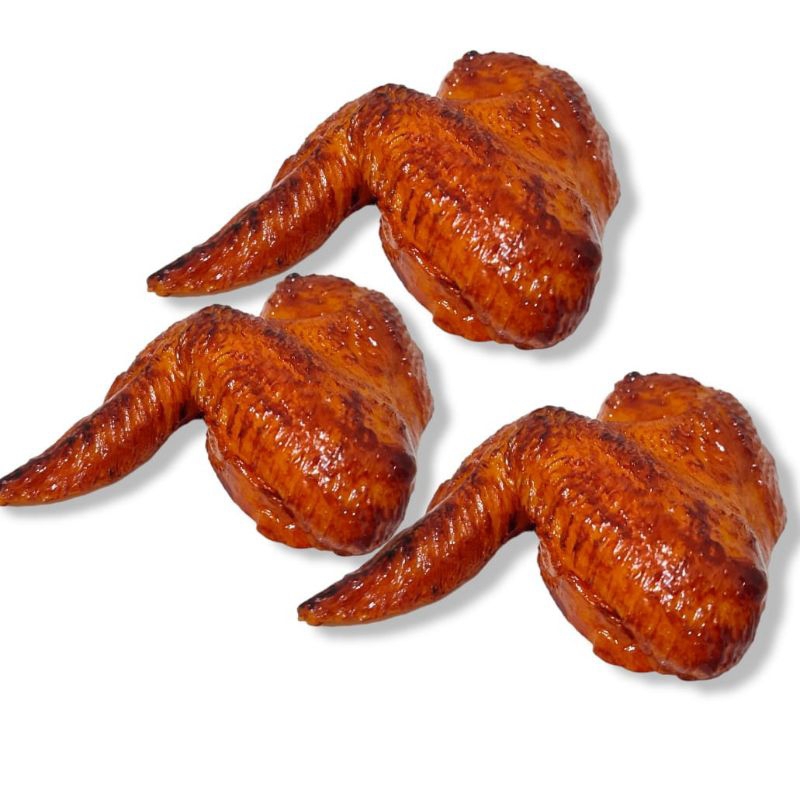 Replika Sayap Ayam Goreng/Bakar (1pcs) / Dummy makanan / Dekorasi meja makan / etalase toko