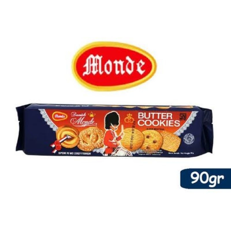 

Monde butter cookies 90gr