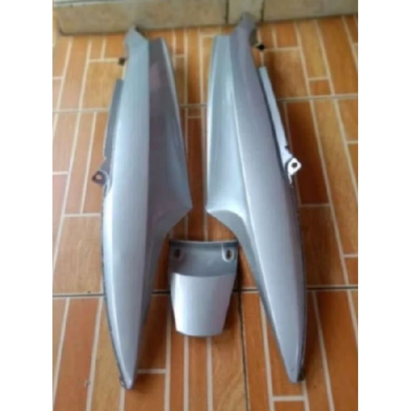 cover body Mio sporty Mio smile warna silver
