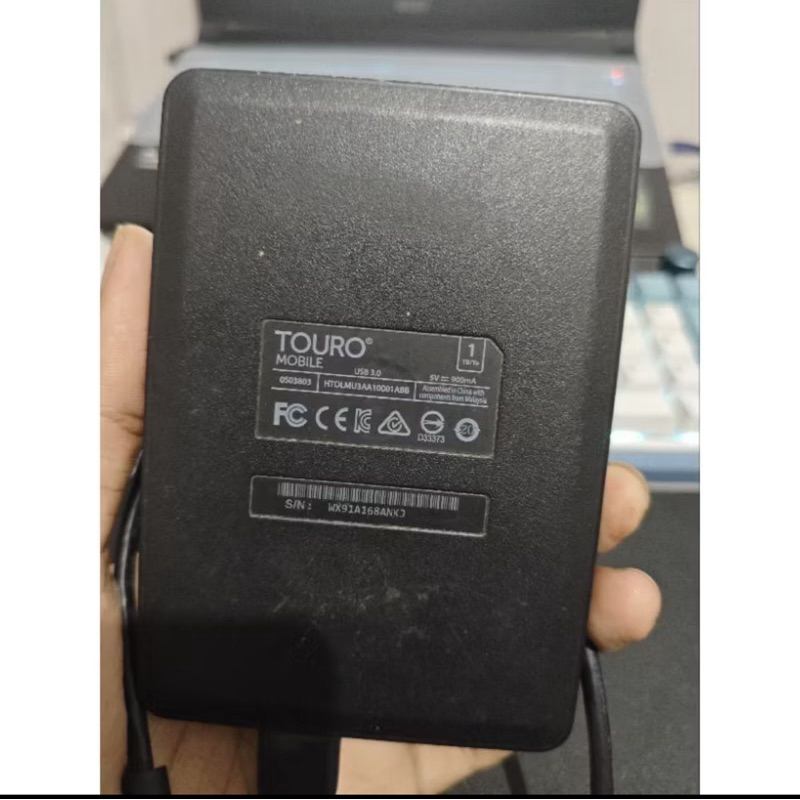 Hardisk/HDD Eksternal Touro 1 TB