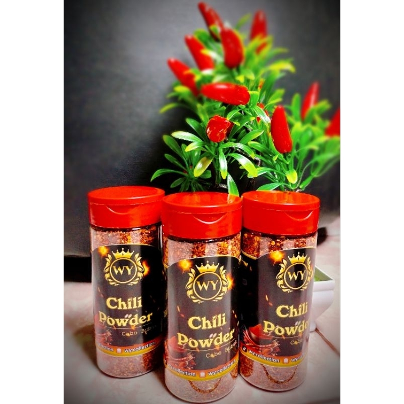 

Chili Powder/Cabe Bubuk 60g Isi Paket 3 Botol