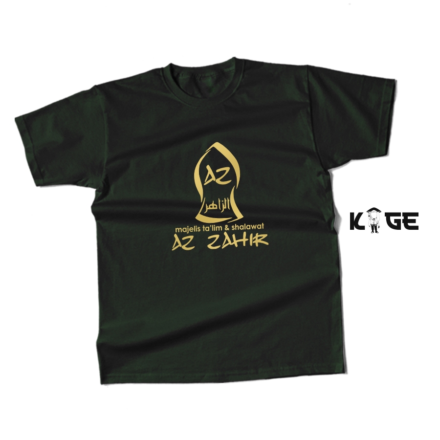 Kaos Baju Distro AZ ZAHIR MAJLIS TALIM DAN SHOLAWAT - Kaos Mafia Sholawat KAOS KAGE