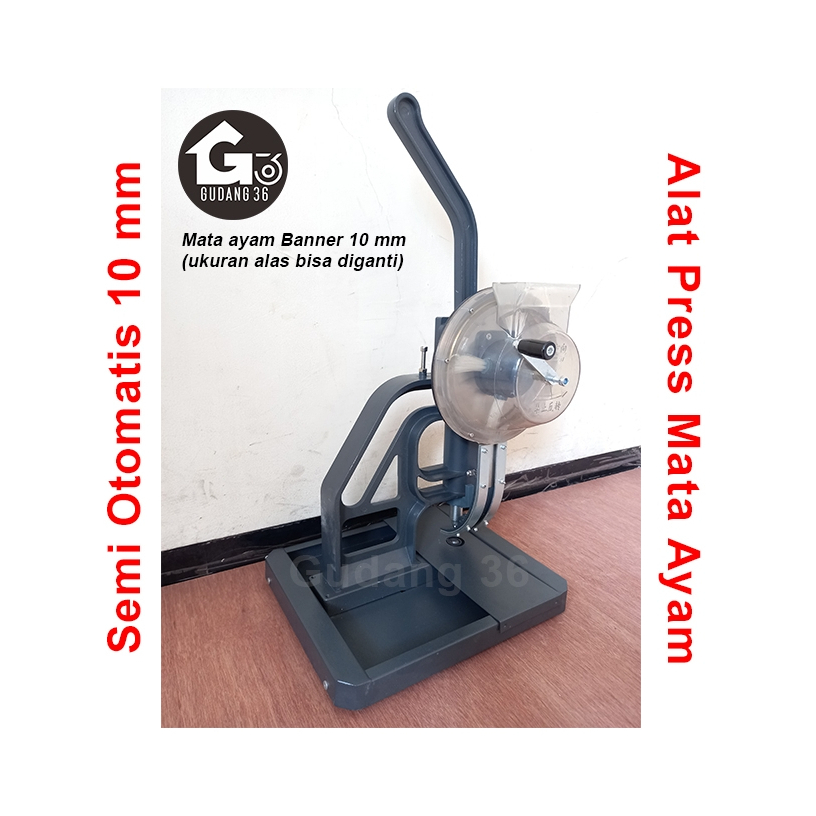alat press mata ayam semi otomatis 10 mm