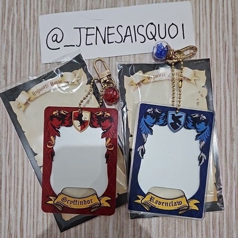 

[PRELOVED] Card Holder Cahol Hogwarts Photocard Gryffindor Ravenclaw Acrylic