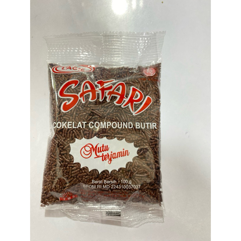 

Coklat safari 100gt