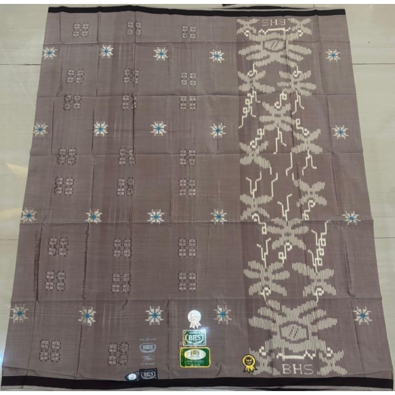 Sarung BHS FULL SUTRA 210 Motif SKB Silver