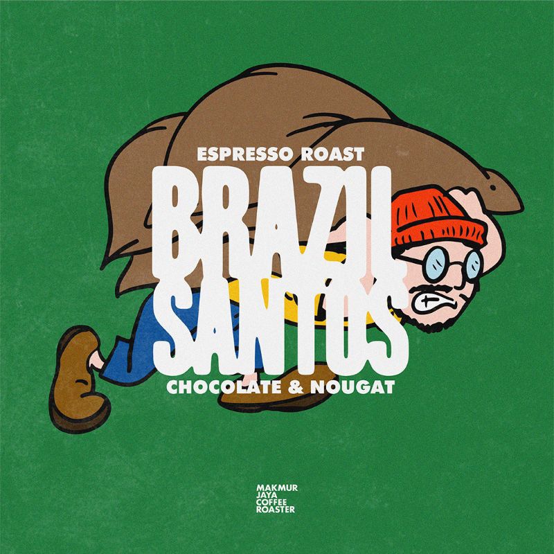 Espresso Brazil Santos | Biji Kopi Makmur Jaya Coffee