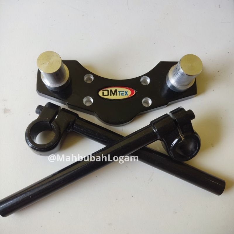 Stang Jepit DM tex + Dudukan Motor Cbr Cb Vixion Old/ Vixion New Tiger Mega Pro Verza Beat Street -V