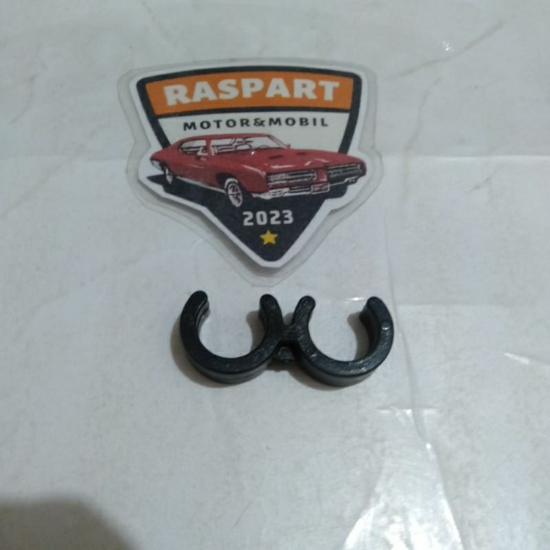 Plastik Klem Kabel Body Selang Pipa dll diameter Lubang 12 mm sama12 mm Tebal Mobil Universal Origin