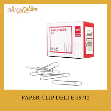 

PAPER CLIP DELI E-39712 (1 KTK) E39712 Paper Clips SILVER 33mm