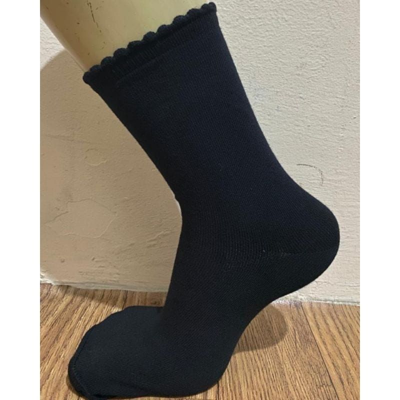 Kaos Kaki Panjang Wanita Hitam Polos || Kaos Kaki Panjang || Kaos Kaki Hitam Polos