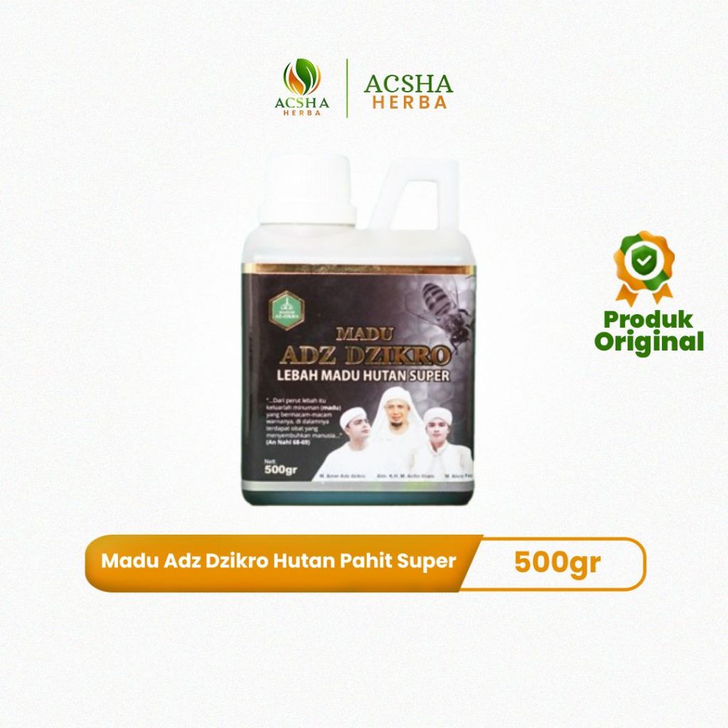 

Adz Dzikro Hutan Super Madu Adzdzikro Adz Dzikri 500ml