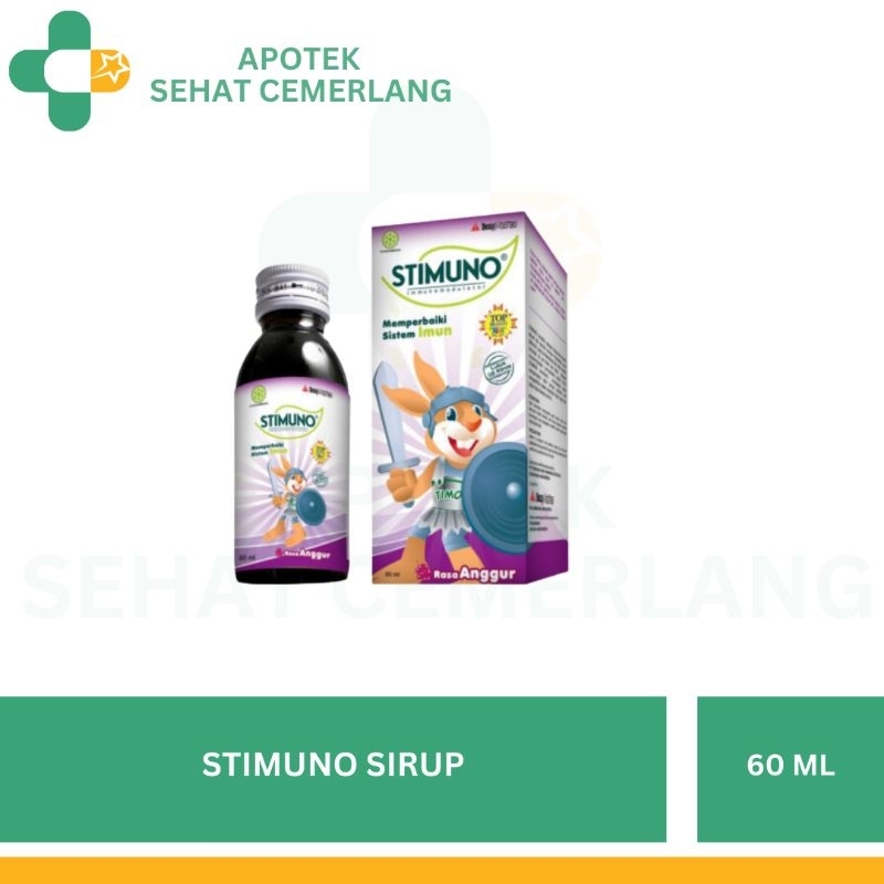 Stimuno Sirup Rasa Anggur 100 ML - Suplemen Daya Tahan Tubuh Anak