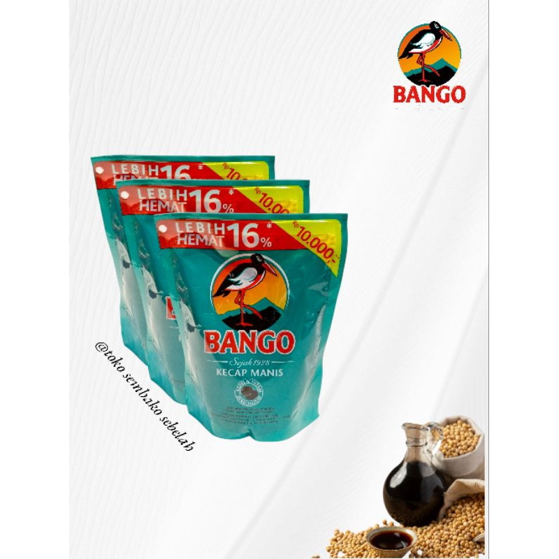 

Bango Kecap Manis Pouch Refill 280gr