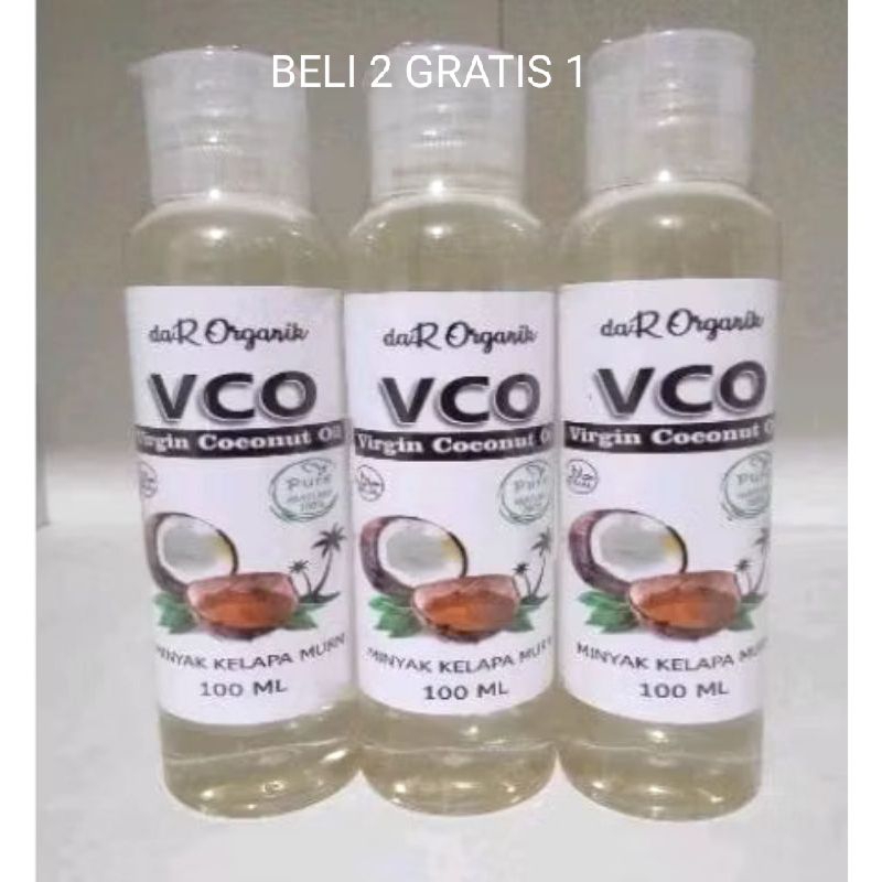 

VIRGIN COCONUT OIL MINYAK KELAPA VCO MURNI BELI 2 GRATIS 1