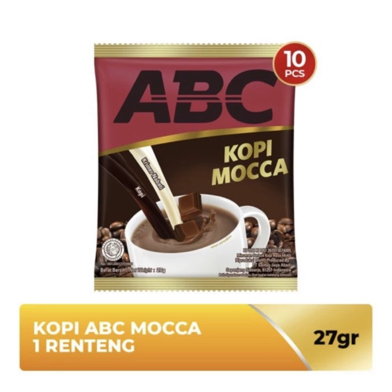 

ABC Mocca Kopi Instan | 1 renceng isi 10sachet