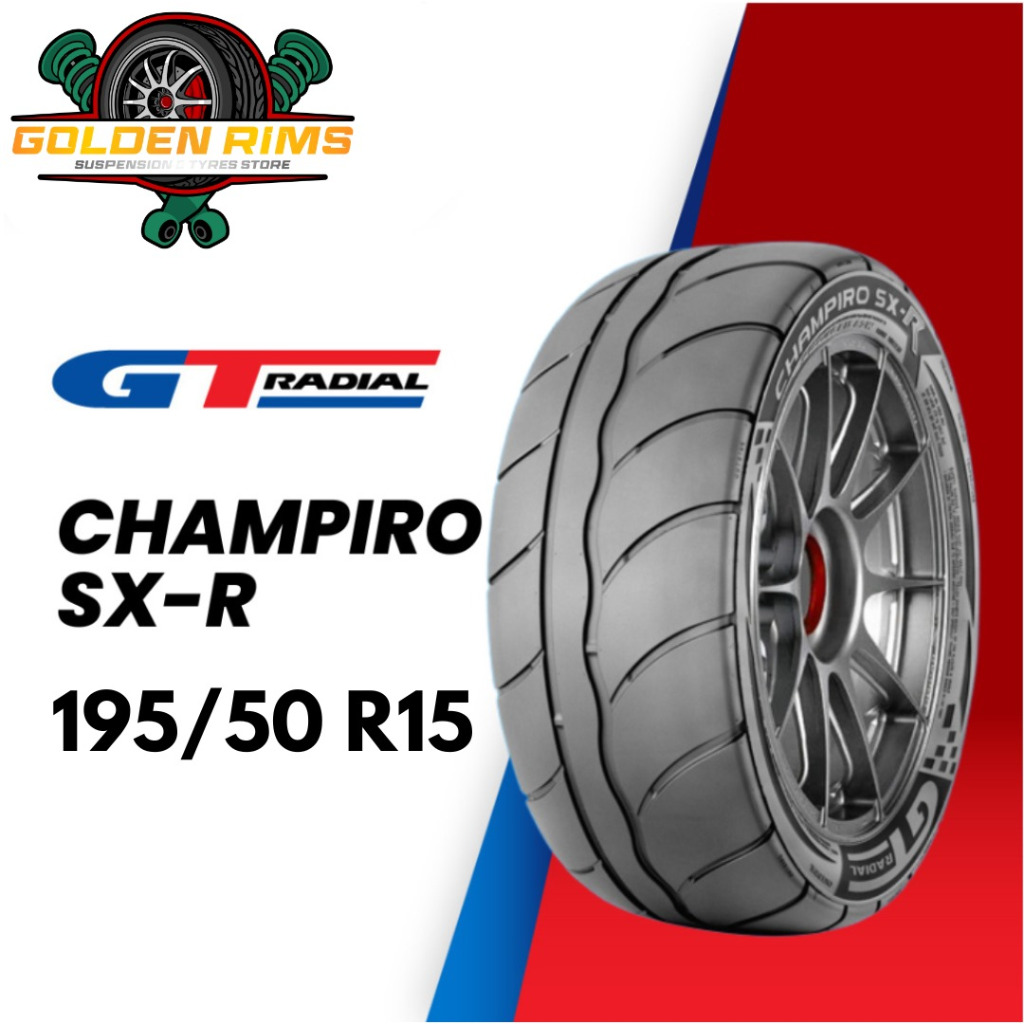 Ban Mobil Baru Gt Champiro SX-R 195/50R15