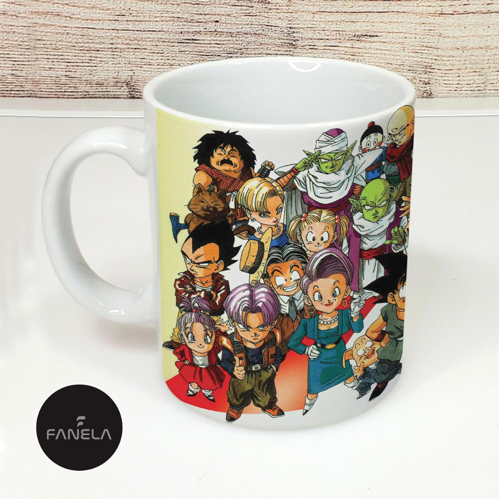 Mug Dragon Ball Vintage Gelas Kopi Dragon Ball