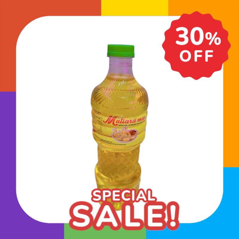 

MINYAK GORENG MUTIARA MAS 900ml TERMURAH 1 KARTON ISI 12 BTL