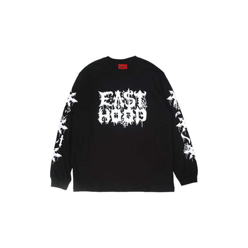 Easthood Mace Long Kaos Lengan Panjang Hitam