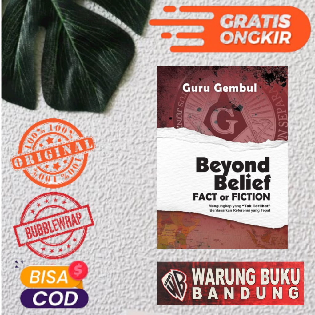 BUKU BEYOND BELIEF : FACT OR FICTION - Guru Gembul