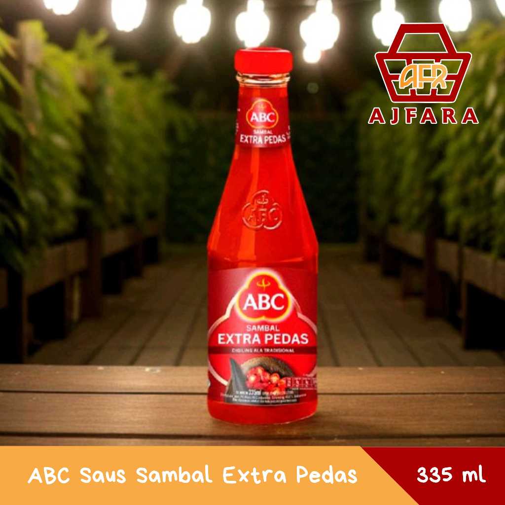 

ABC Saus Sambal Extra Pedas Botol 335 ml