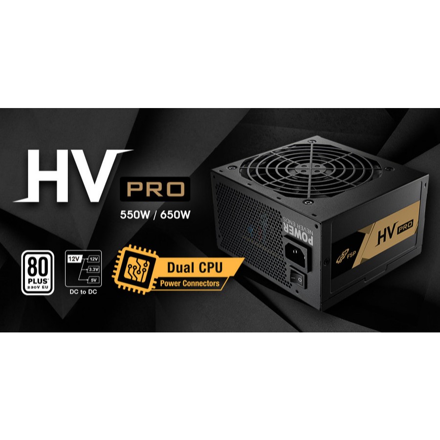 PSU FSP HV PRO 650W 80+ / POWER SUPPLY 650 WATT