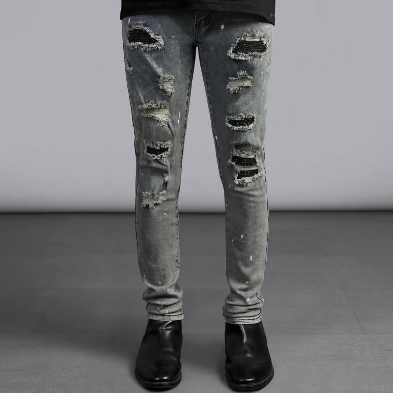 Rucas Season 15 - Rucas Crystal Black Jeans / Rucas Heritage Washed Crystal Jeans