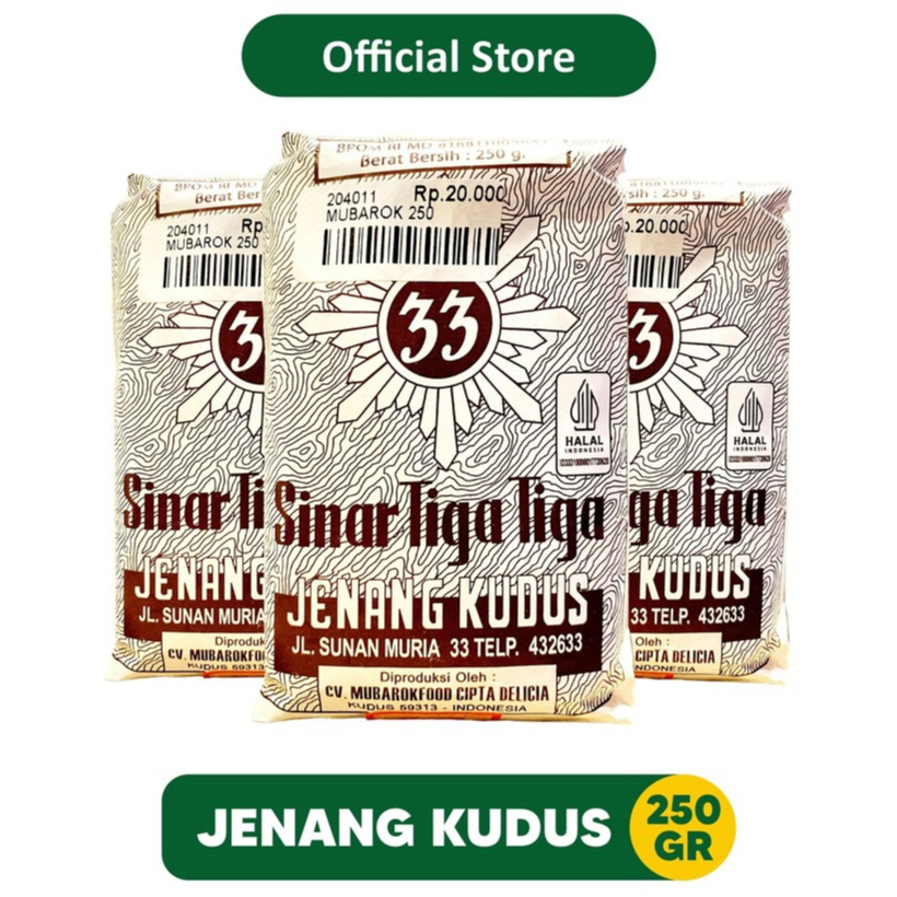 

Jenang Kudus 250gr | Oleh Oleh Khas Batu Malang - 204011