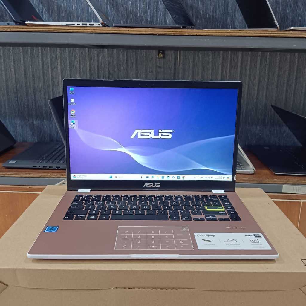Asus VivoBook E410MA, Celeron - N4020, Ram 4Gb / 64Gb + 64Gb, Number Pad, Rose Gold