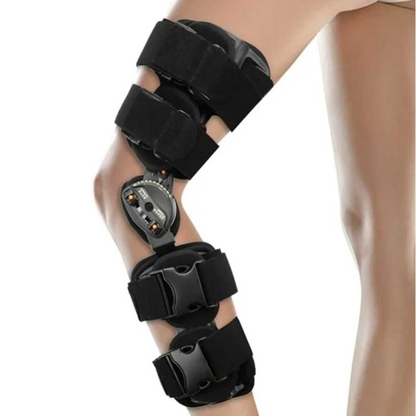 Deker Pelindung Lutut / Penyangga Terapi Lutut Universal Adjustable Knee Brace ACL