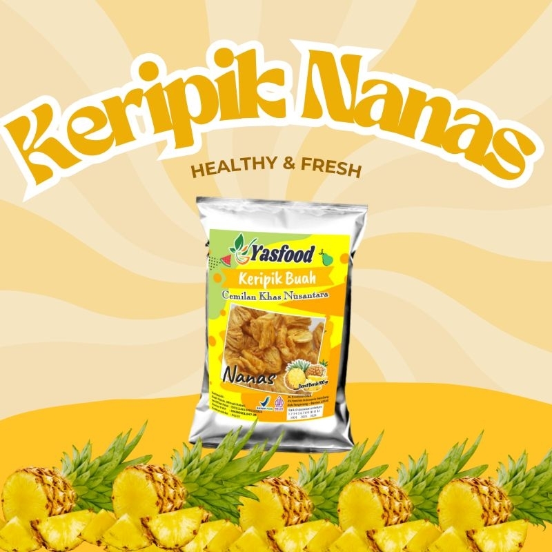 

KRIPIK NANAS ENAK,KRIPIK NANAS RENYAH,,KRIPIK NANAS MURAH 100gr