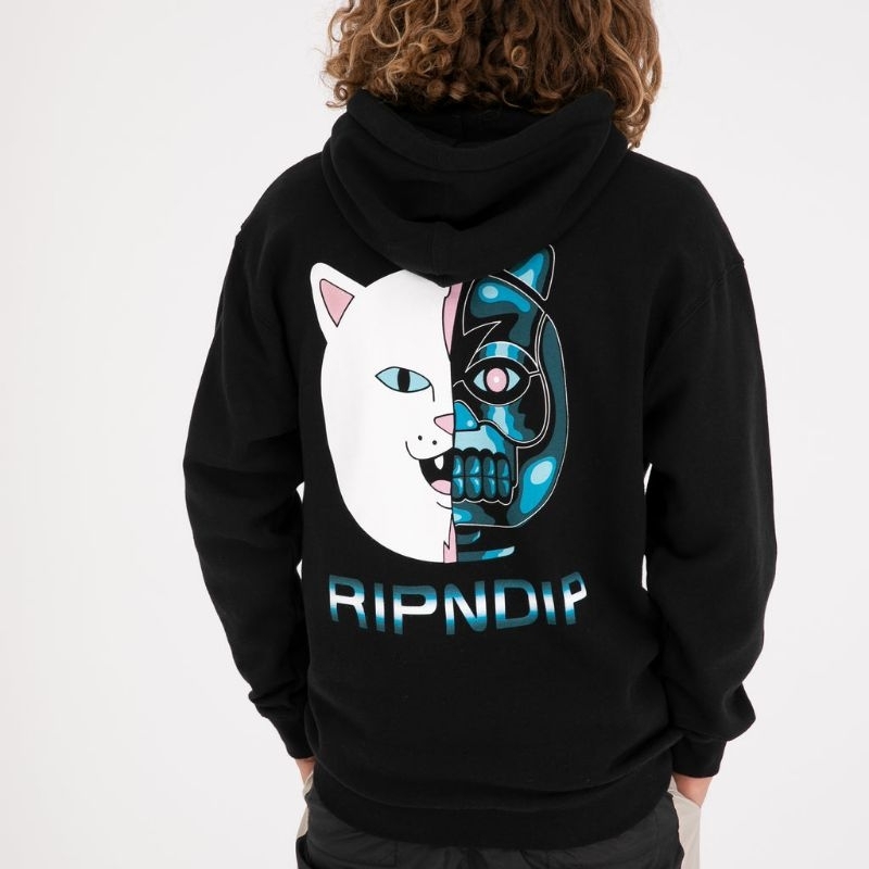 Jaket Hoodie Ripndip Lord Nermal Rip n Dip Nerminator