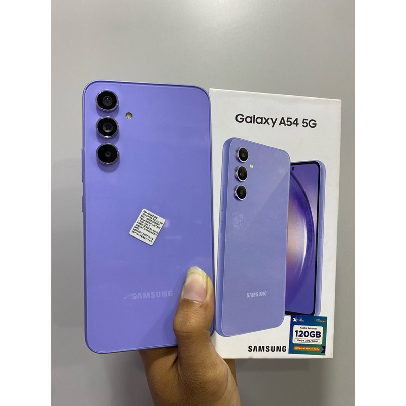 samsung a54 ram 8/256 5g second bekas pakai