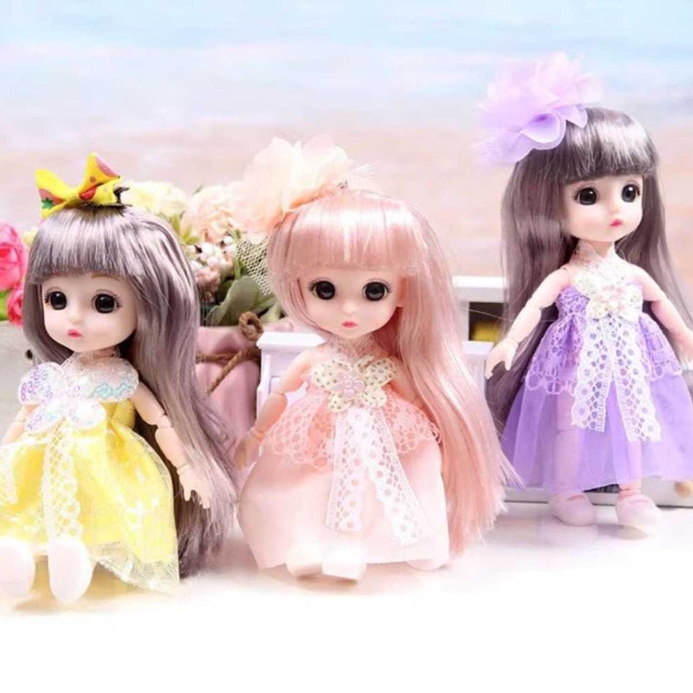 PROMO Boneka Yuna Boneka BJD 17cm Boneka BJD Doll Princess Boneka Cantik Boneka Princess Doll Boneka