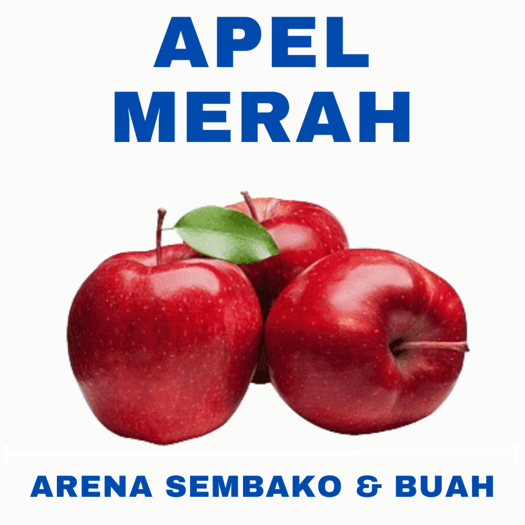 

(BISA COD) PROMOO APEL MERAH MANIS LEGIT1KG ARENA BUAH CIKARANG